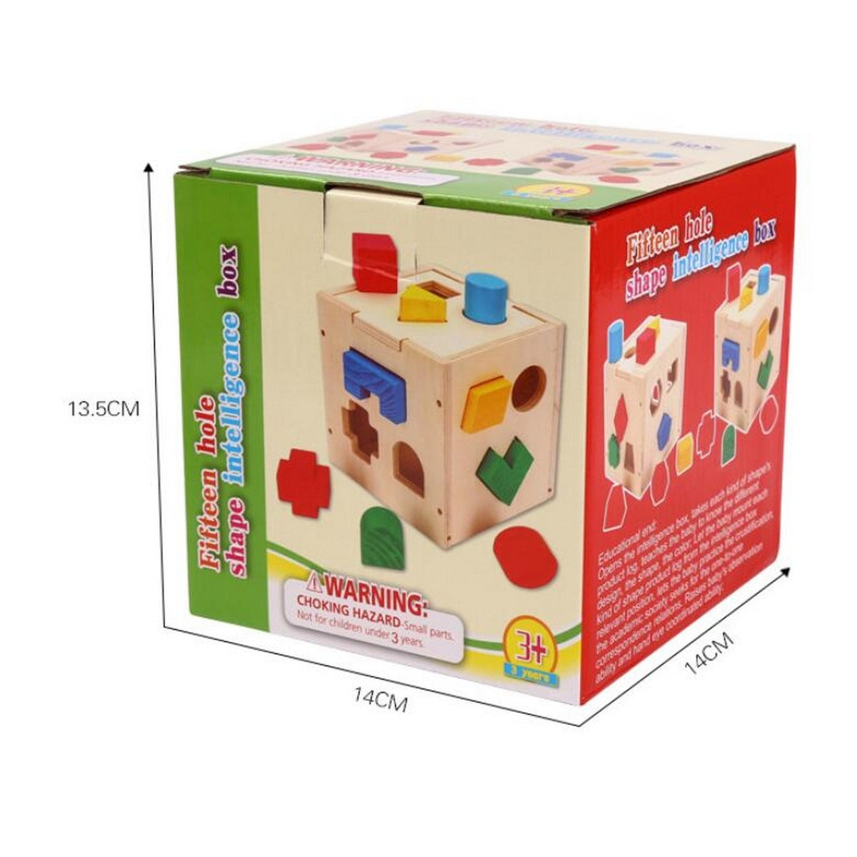 Wooden Hole Shape Intelligence Box Big Shape