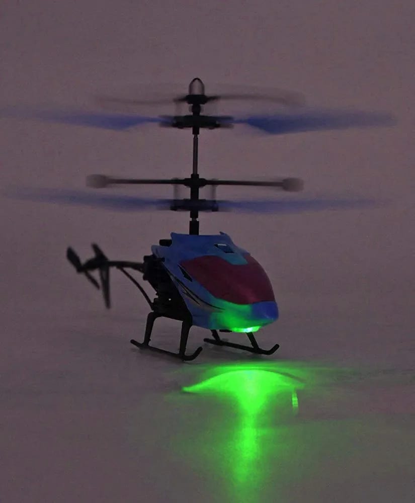 Infrared Induction LED Helicopter
